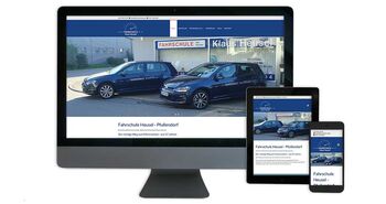 Website Desktop, Tablet, Mobilphone