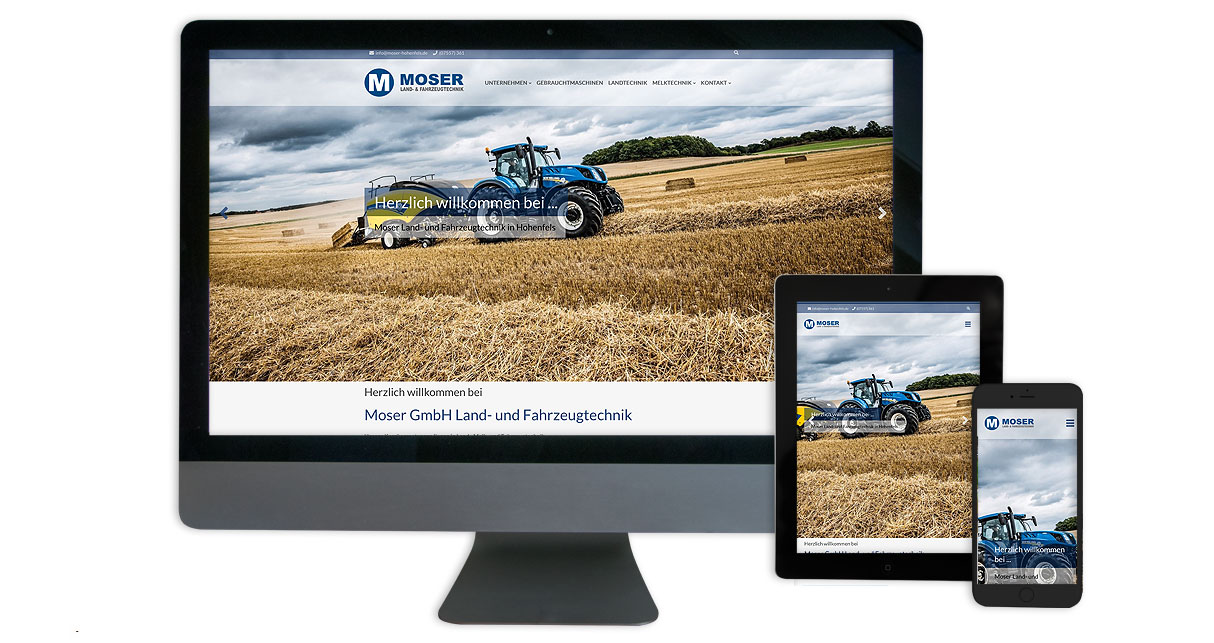 Screenshot Website - Desktop, Tablet, Smartphone